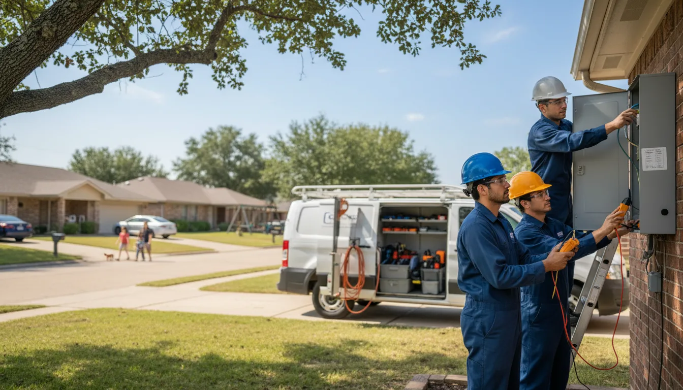 Certified electrician providing emergency electrical services in Loyall, KY